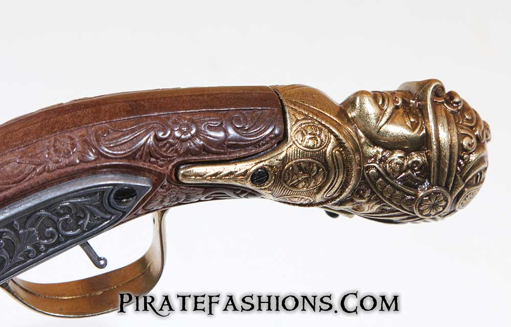 Knights Head Replica Flintlock (Non-firing replica) - Pirate Fashions
