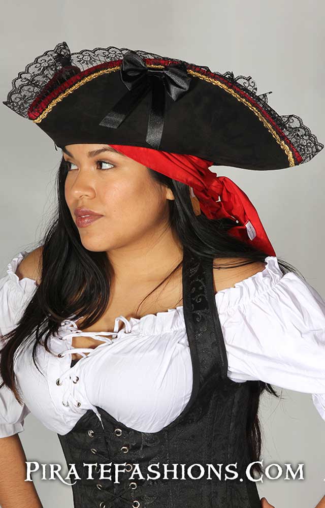 Lady Buccaneer Pirate Hat