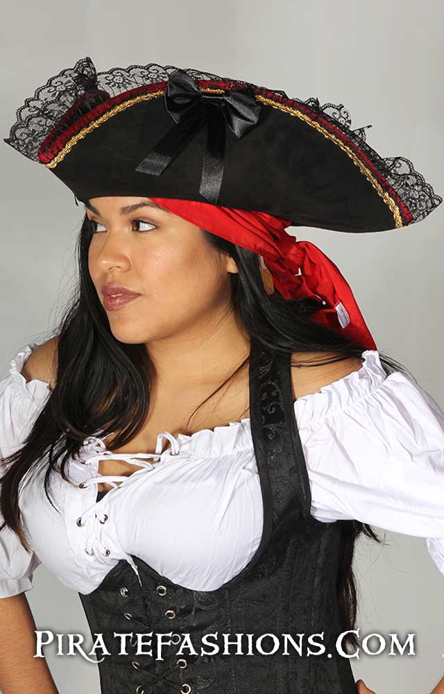 Affordable Tricorn Hat Fer Pirate Pirate Fashions 1357