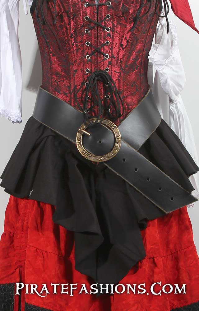 Leather Belt fer Pirate N Wench - Pirate Fashions