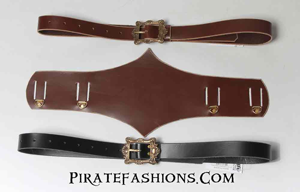 Leather Waist Cincher - Pirate Fashions