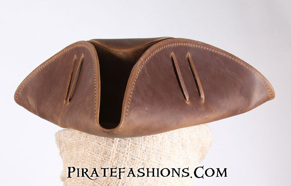 leather tricorn hat pattern