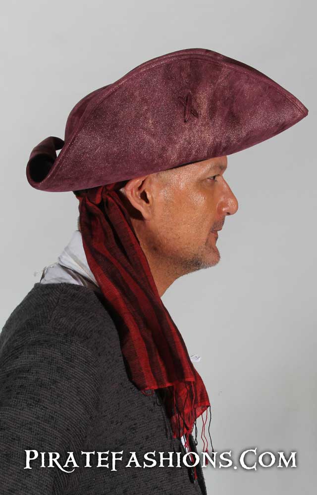 Scallywag Pirate Tricorn Hat