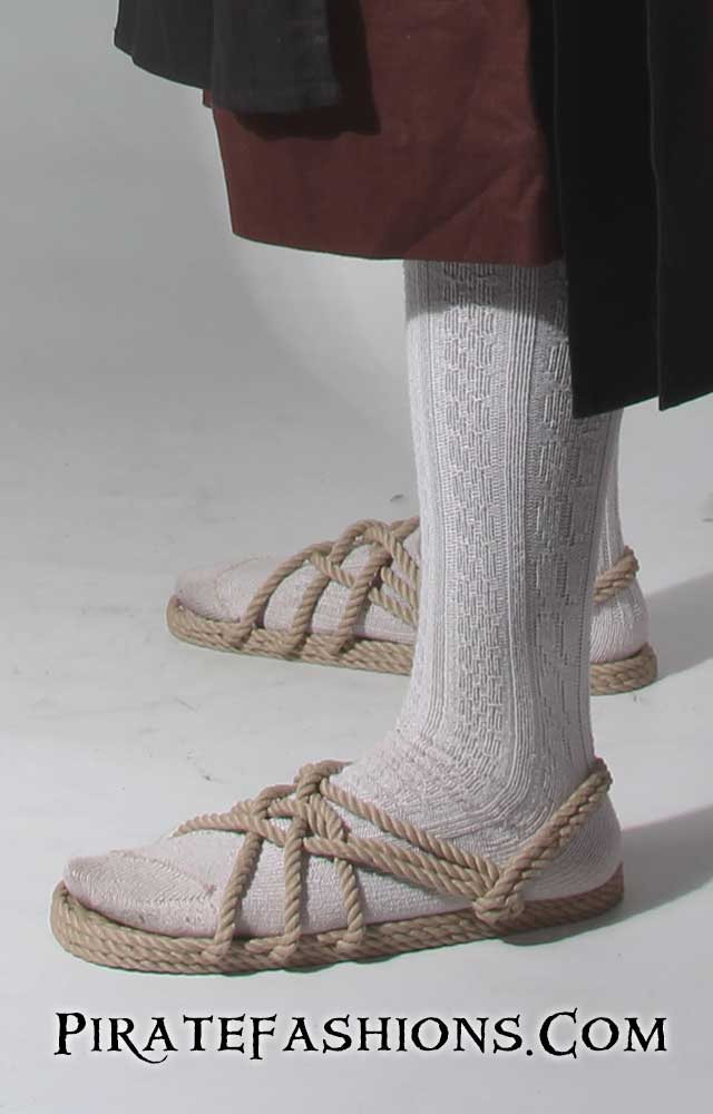 Rope Sandals - Pirate Fashions