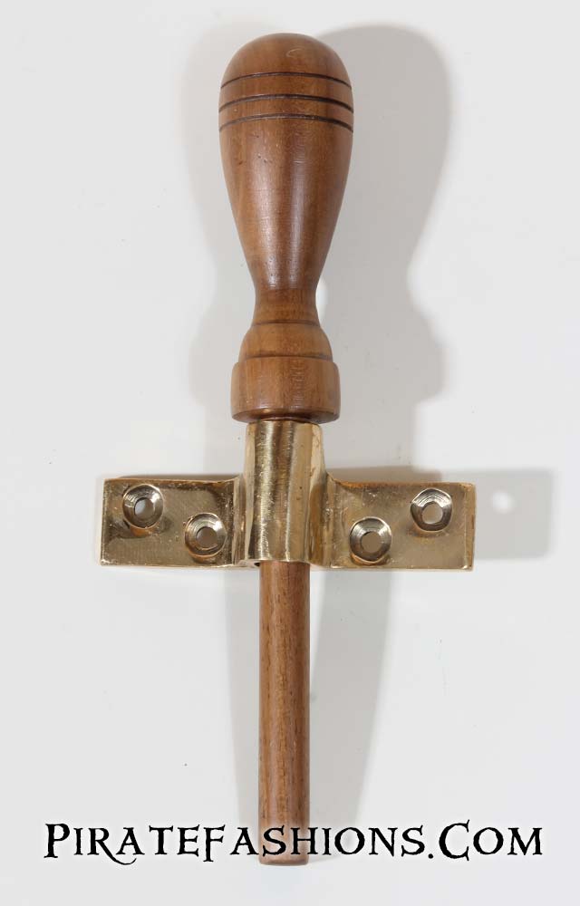 Side Brass Oarlock Mounting Bracket