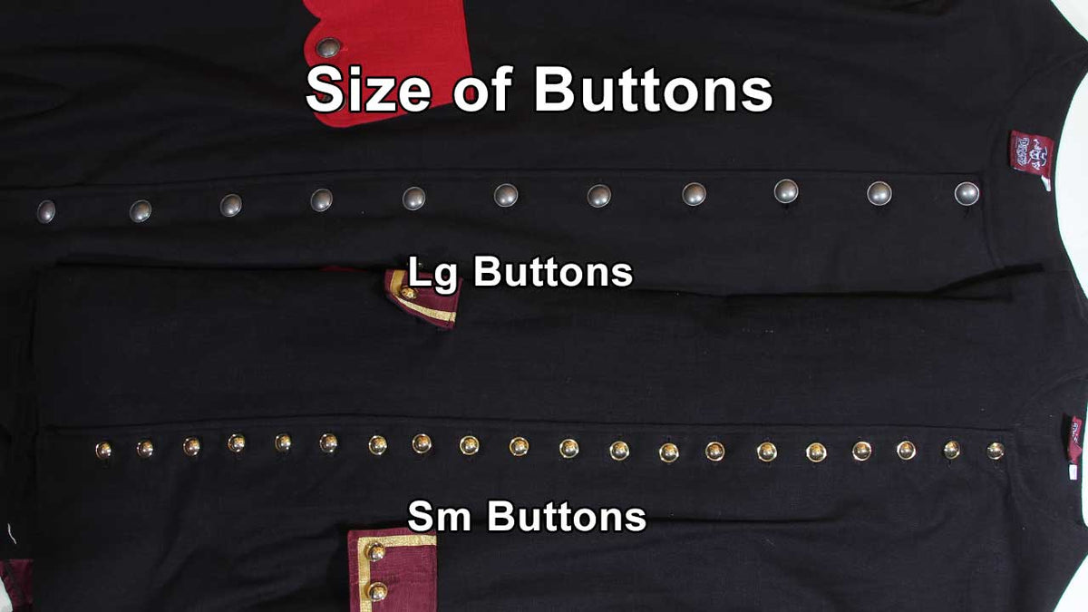 Modular Coat Button Size