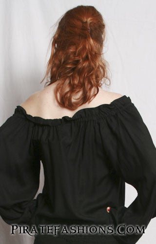 Blouse N Peasant Top fer Lady Pirate N Wench - Pirate Fashions